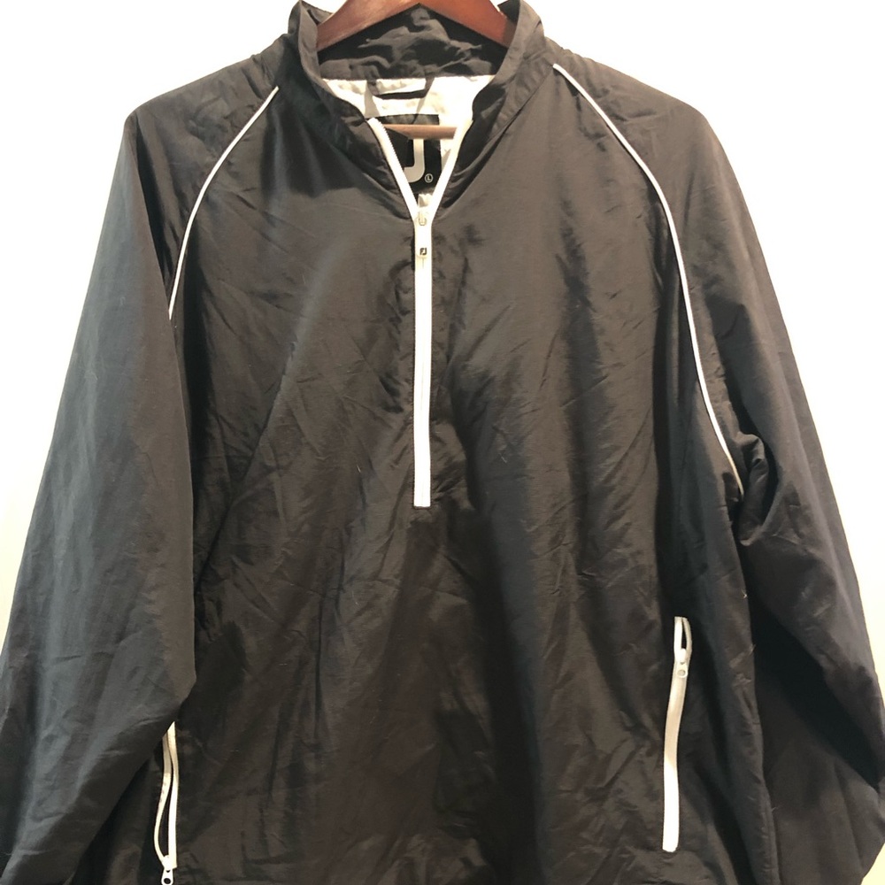 FootJoy quarter zip gold jacket